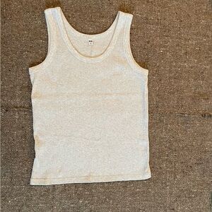 Uniqlo heavy ribbed tank
